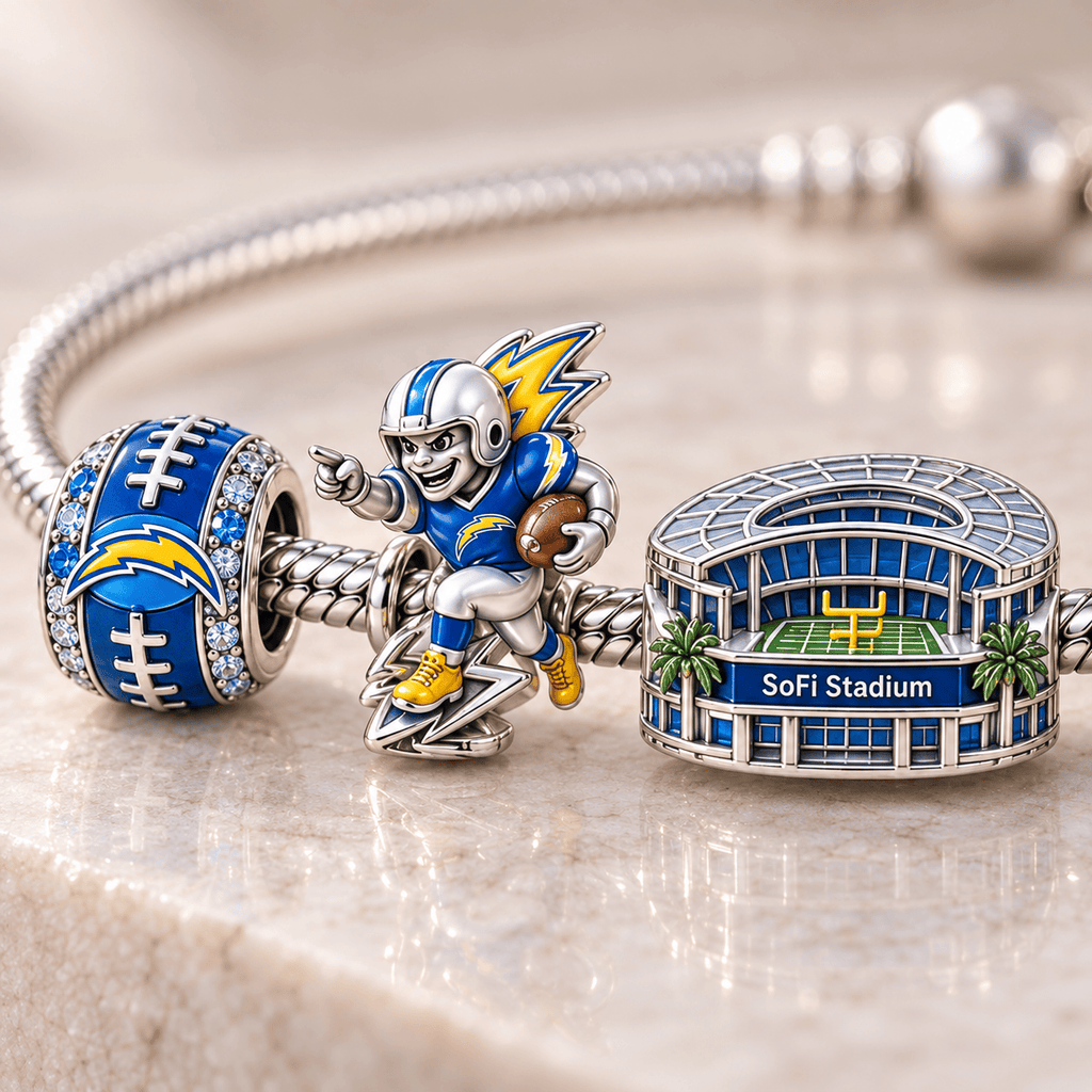 LAC Silver Charm Bracelet Set HQH