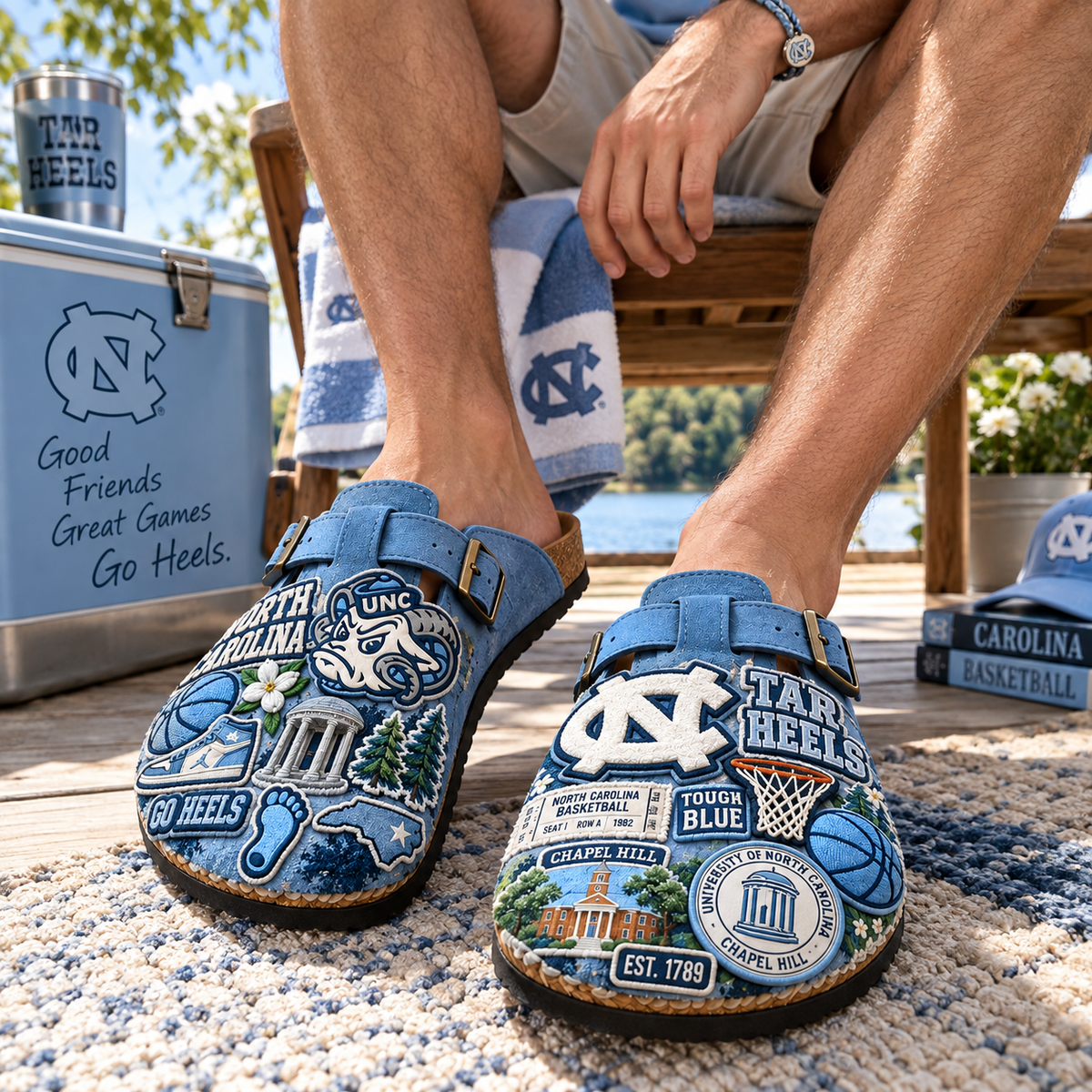 PREMIUM UNC MINK SUEDE CLOGS TTNL