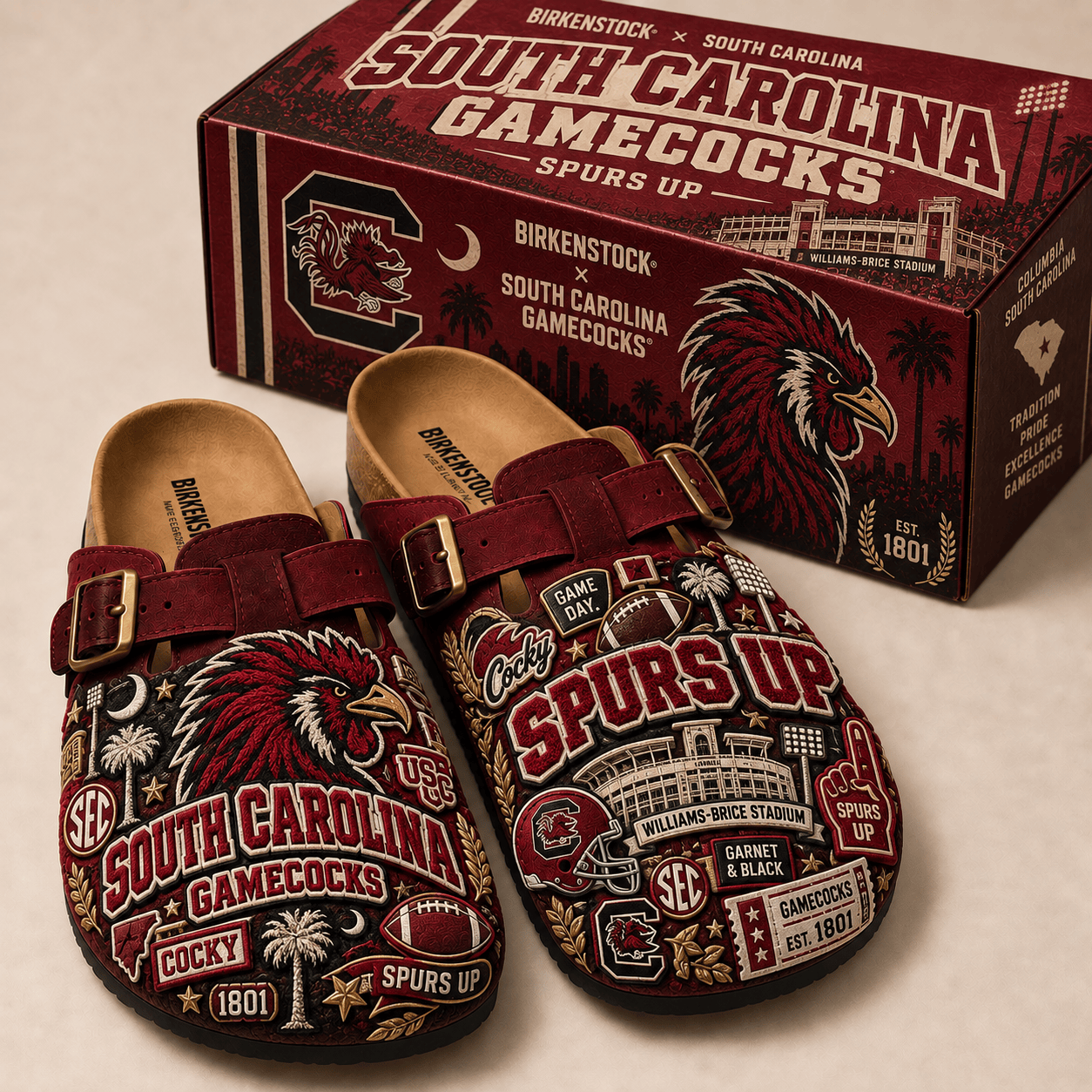 PREMIUM SCG MINK SUEDE CLOGS TTNL
