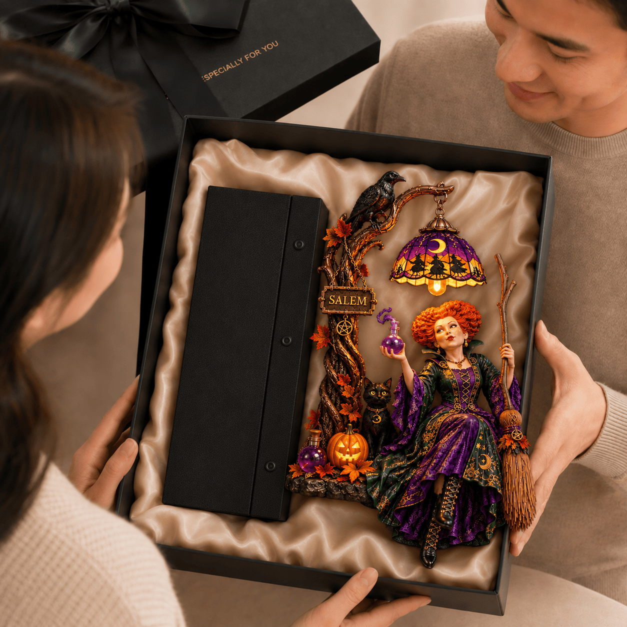 Premium HCPC Bookshelf Figurines Lamp PDL