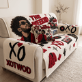 TWD Tufted Sofa Cover & Pillow Set DNBN