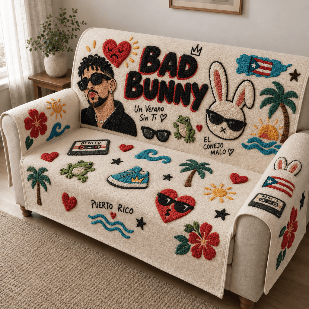 BBN Tufted Sofa Cover & Pillow Set DNBN