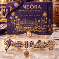LAL Gold Charm Bracelet Set NHVH