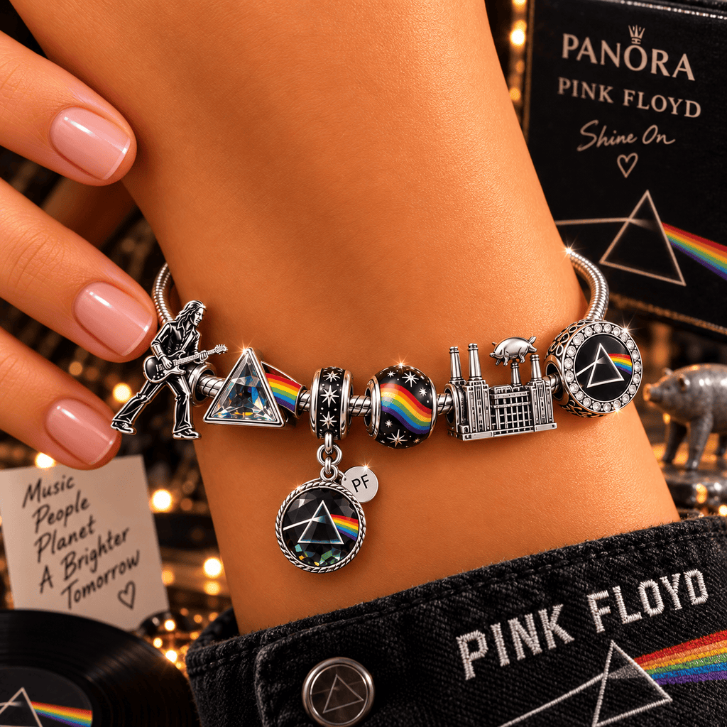 PFD Gold Charm Bracelet Set NHVH