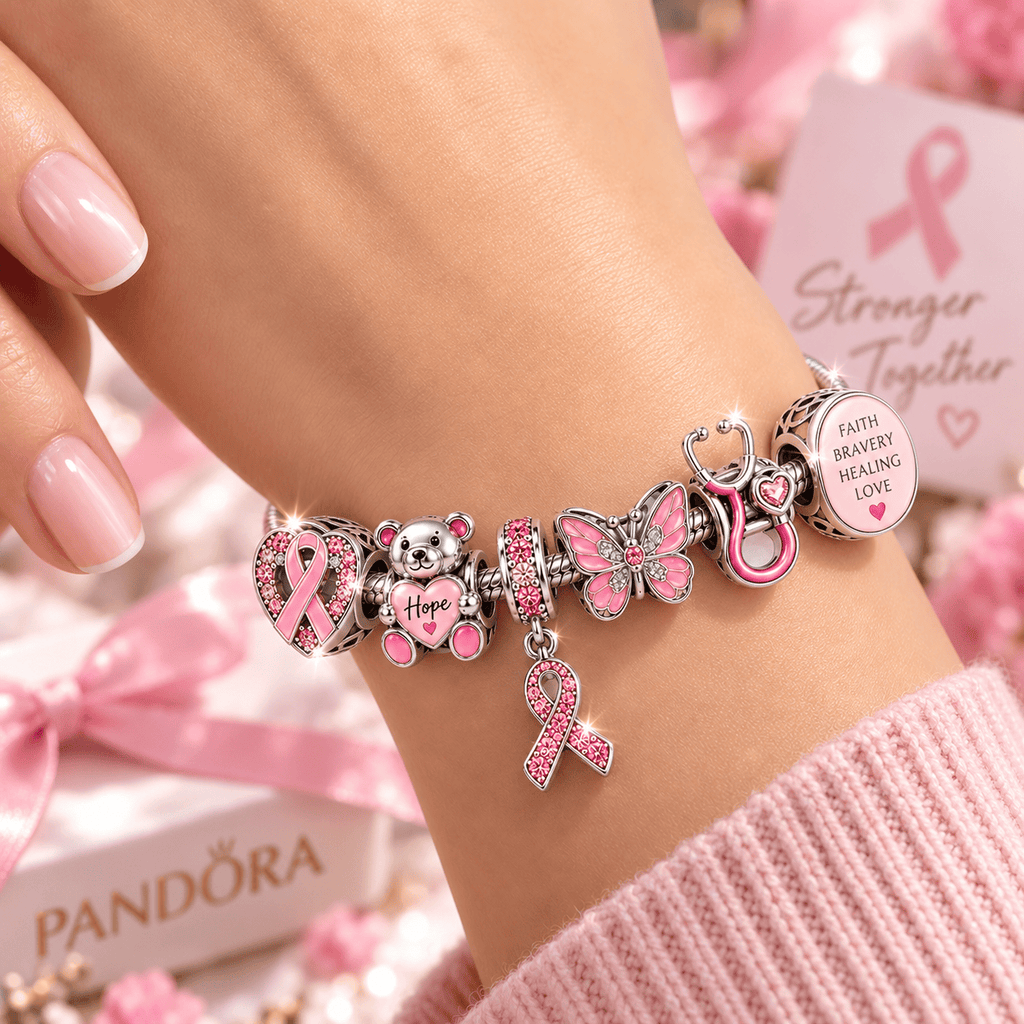 BCA Silver Charm Bracelet Set BMD