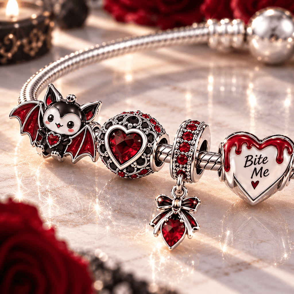 VPG Silver Charm Bracelet Set TTN
