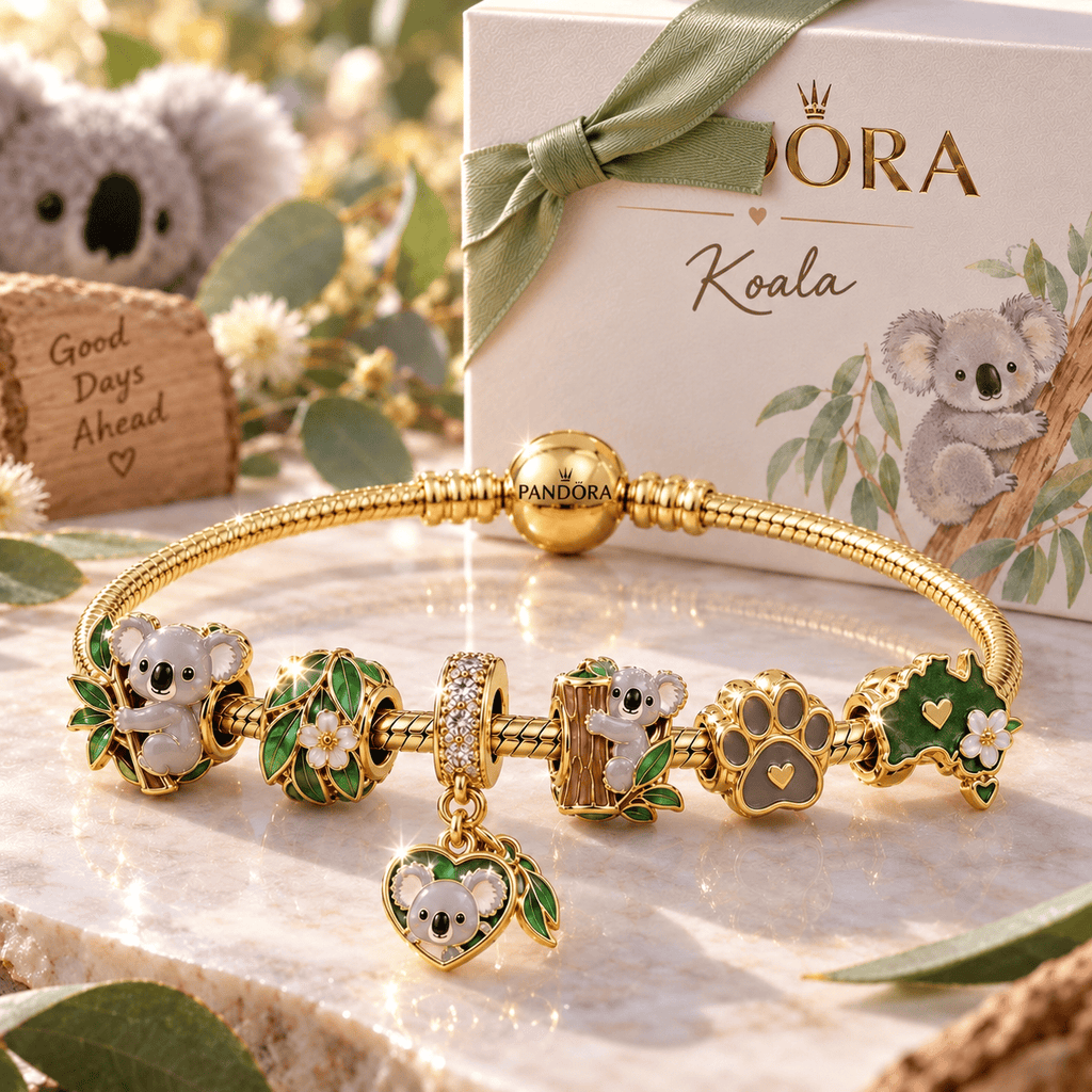 KOLA Gold Charm Bracelet Set VTH