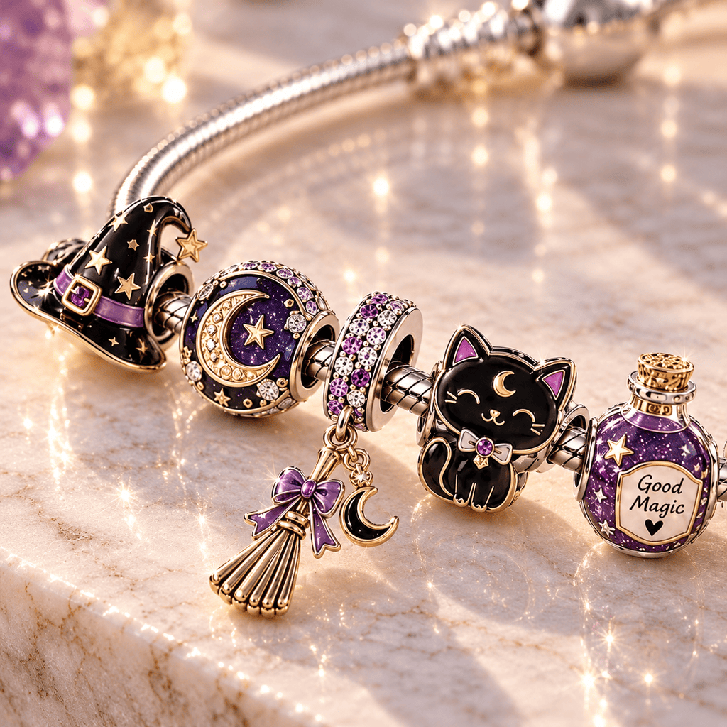 WCG Silver Charm Bracelet Set TTN
