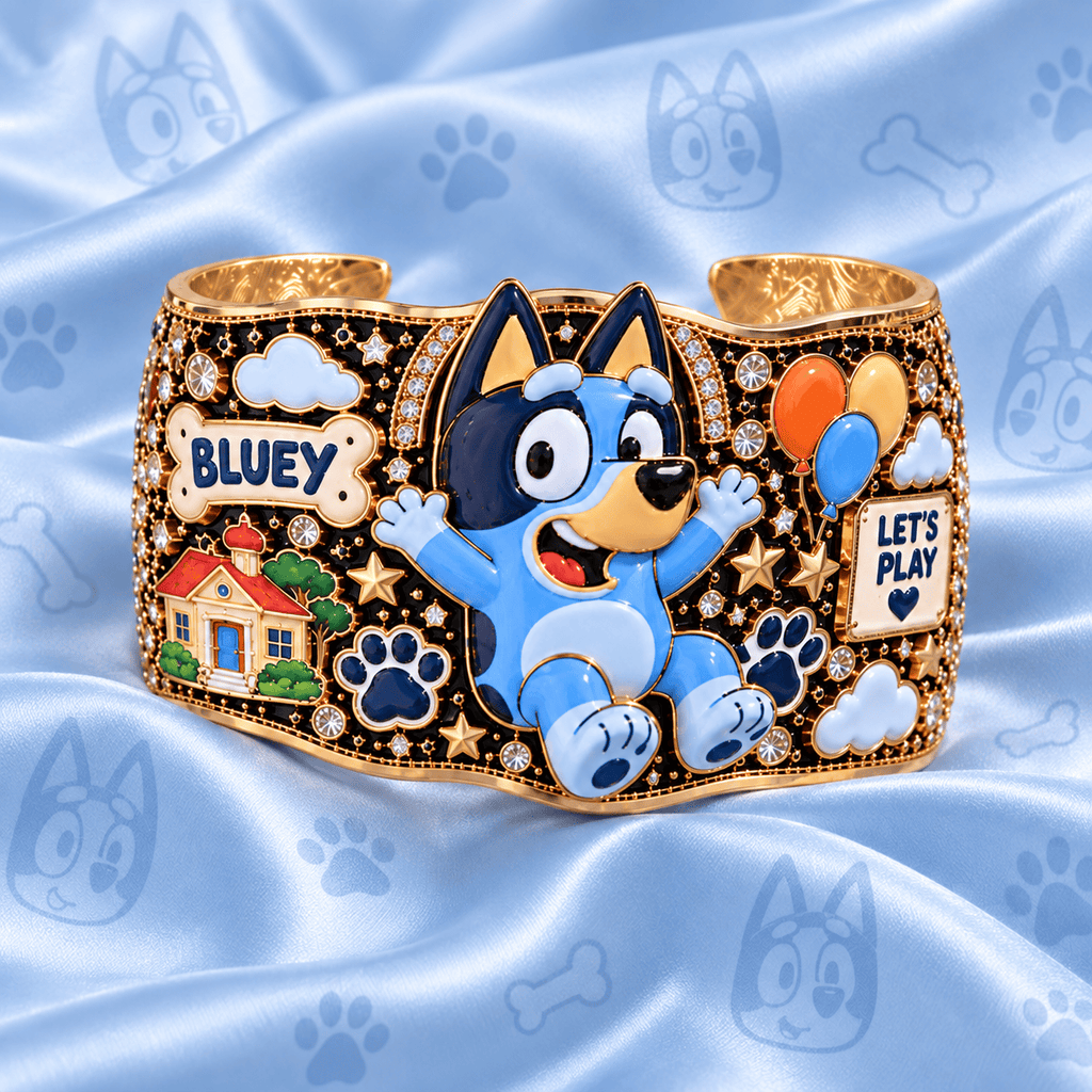 Premium BLU Cuff Bracelet NTNA