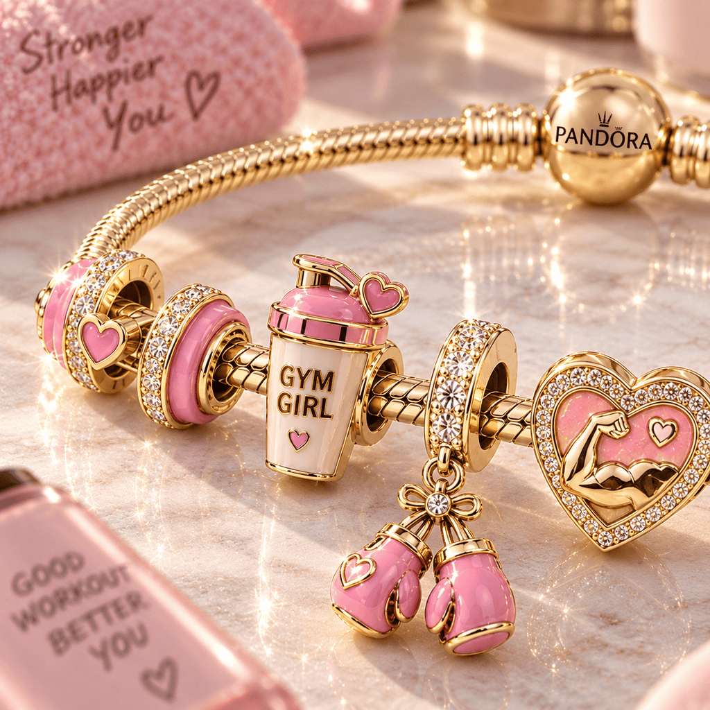 GG Gold Charm Bracelet Set TTN