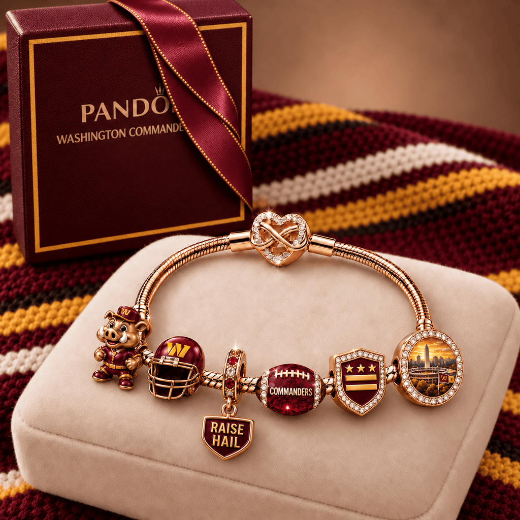 WCD Rose Gold Charm Bracelet Set TMH