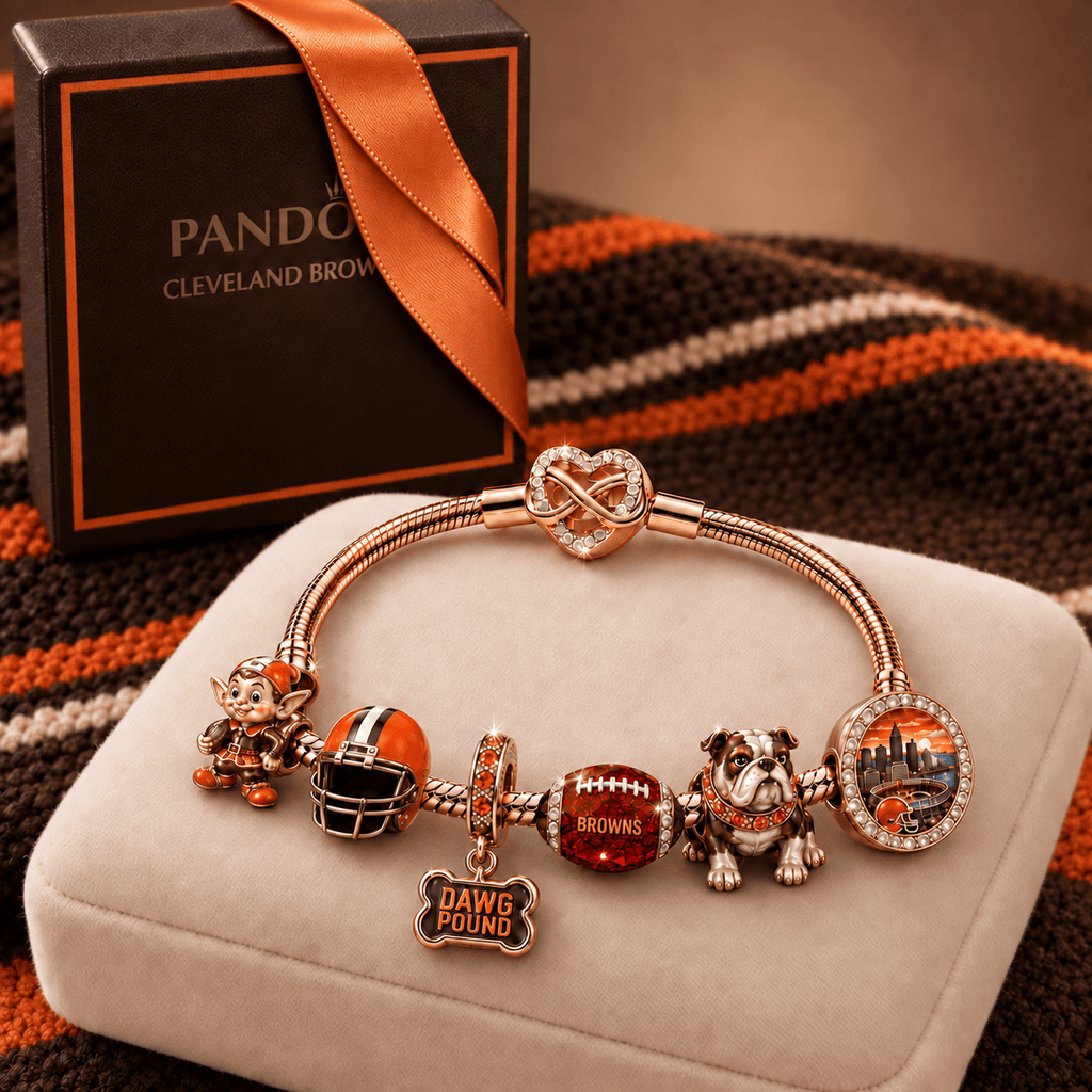 CLVB Rose Gold Charm Bracelet Set TMH