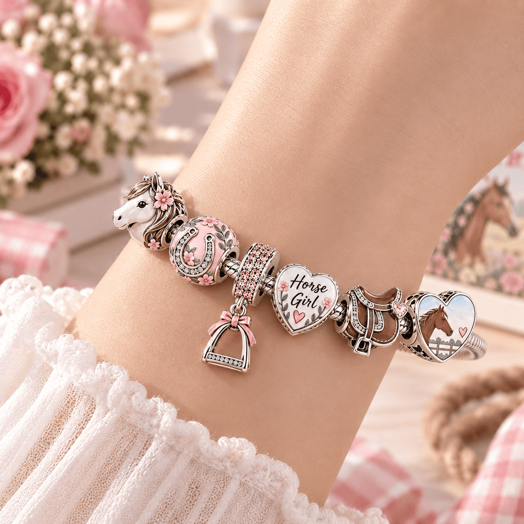 HG Silver Charm Bracelet Set TTN