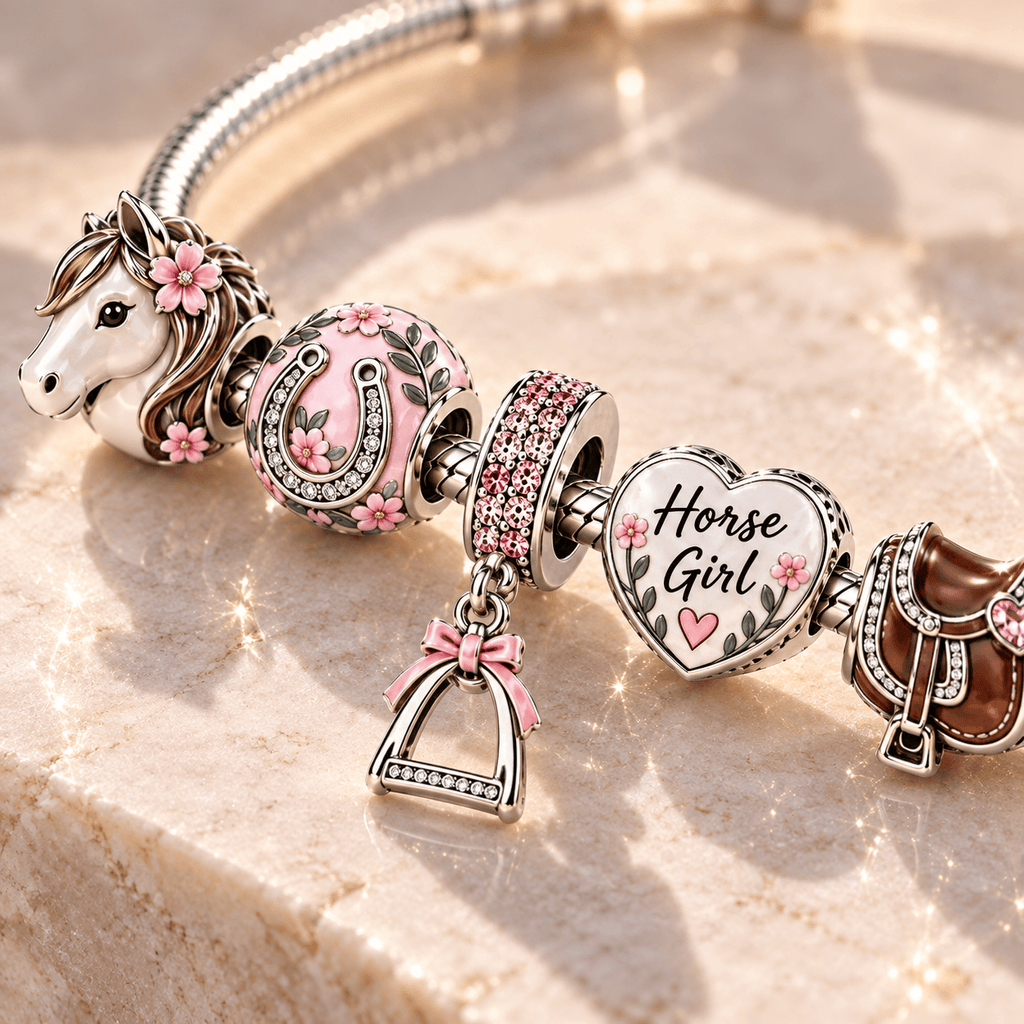 HG Silver Charm Bracelet Set TTN