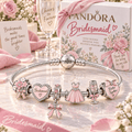 BRM Silver Charm Bracelet Set TTN