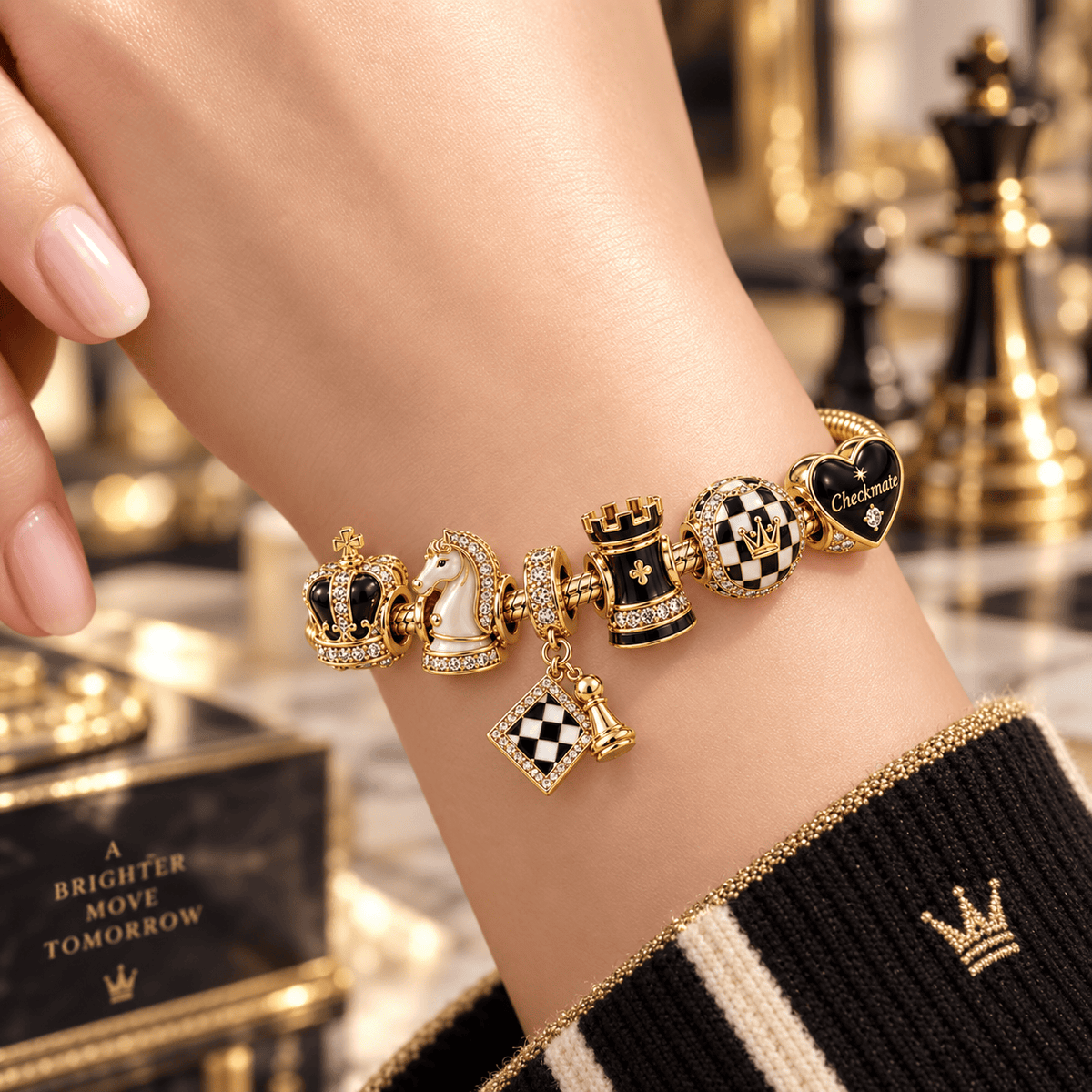 CHSS Gold Charm Bracelet Set VTH