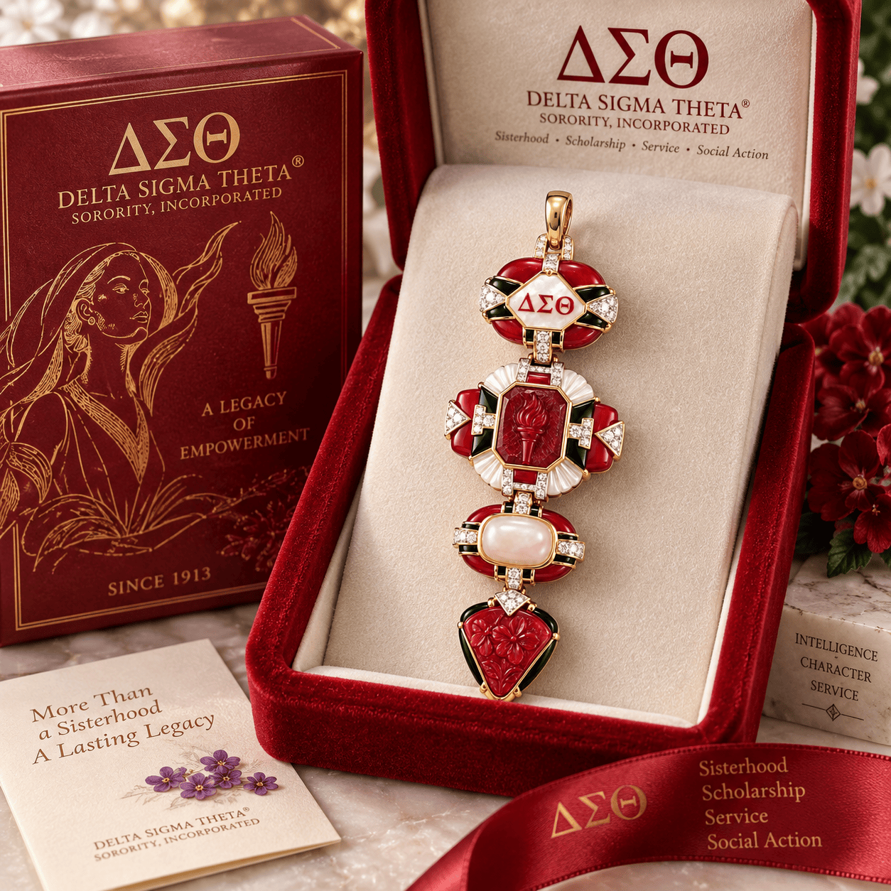 DST Premium Gold Totem Pendant LNTH