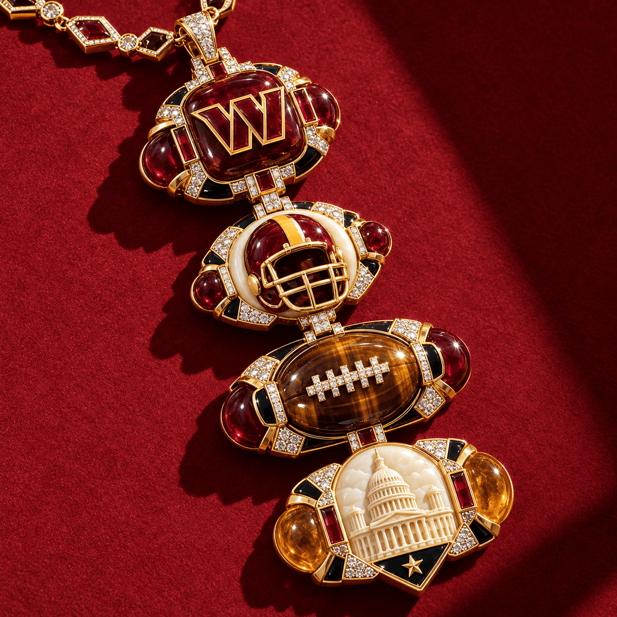 WCD Premium Gold Totem Pendant LNTH