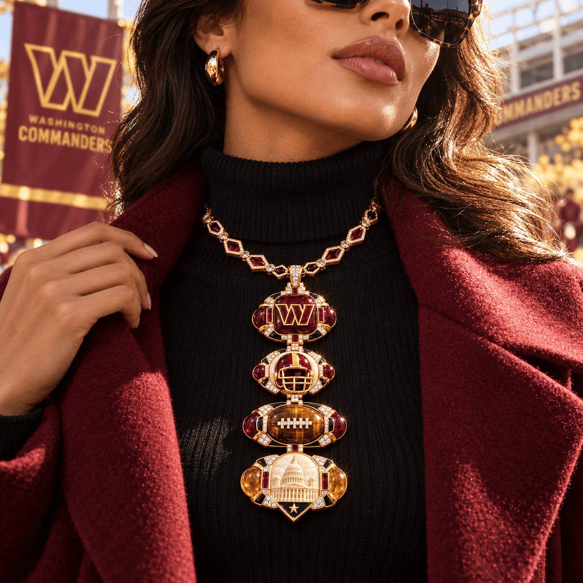 WCD Premium Gold Totem Pendant LNTH