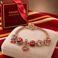 KCC Rose Gold Charm Bracelet Set TMH