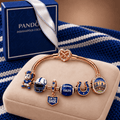 IDC Rose Gold Charm Bracelet Set TMH