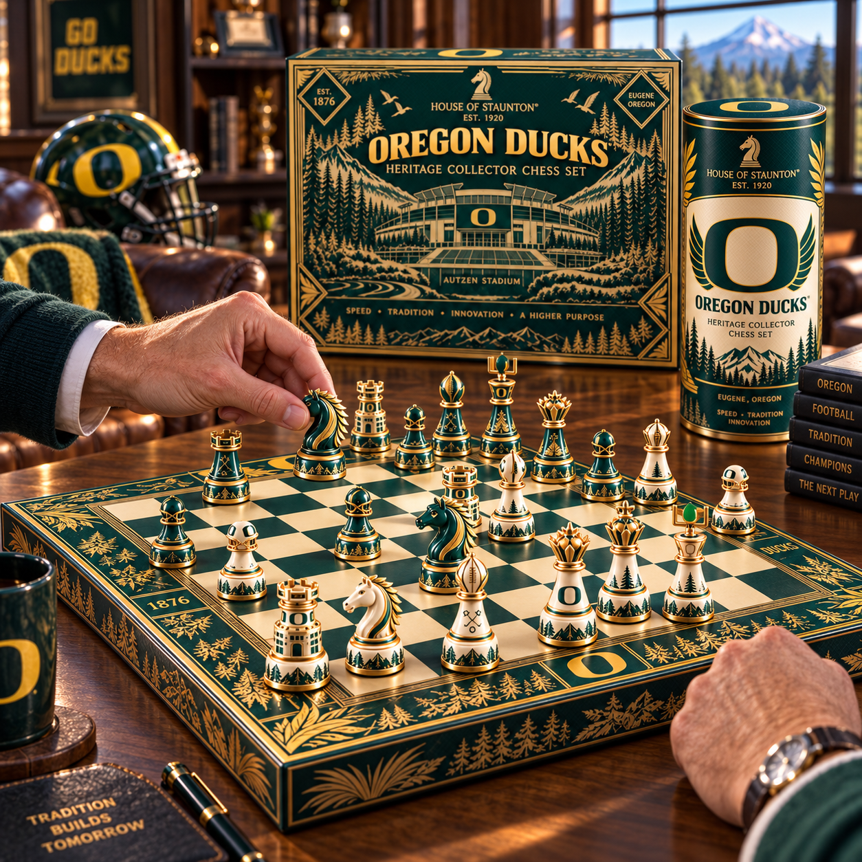 Premium ORD Chess Set NHVH