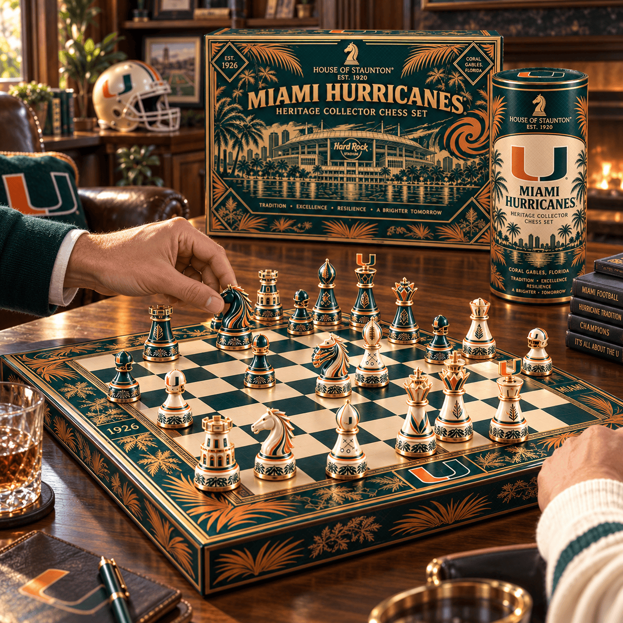 Premium MHC Chess Set NHVH