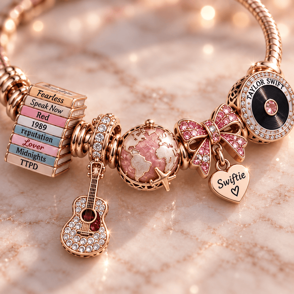 TLSW Gold Charm Bracelet Set PNPA