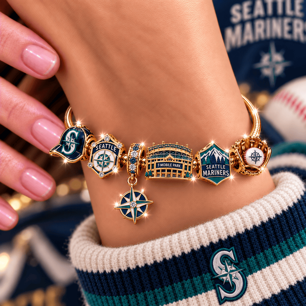 STMR Gold Charm Bracelet Set NHVH