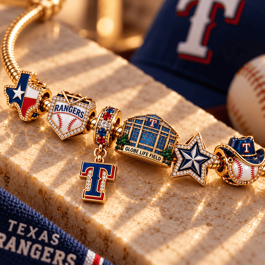 TXG Gold Charm Bracelet Set NHVH