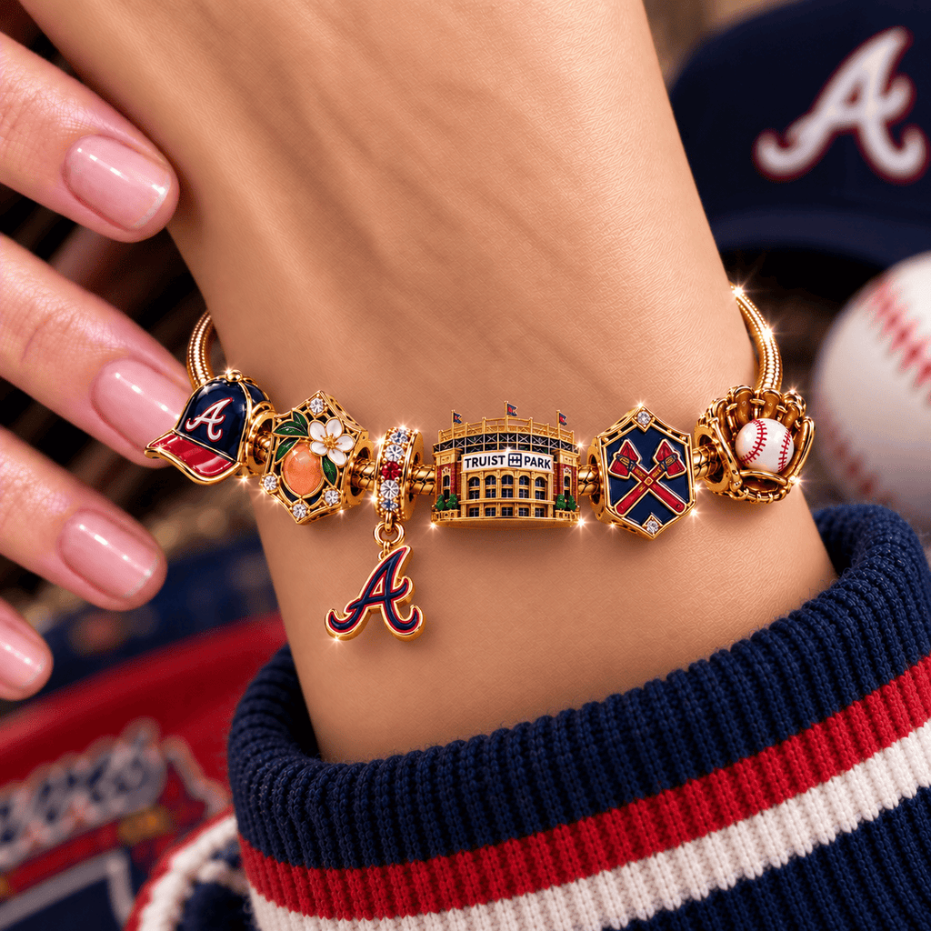 ALB Gold Charm Bracelet Set NHVH