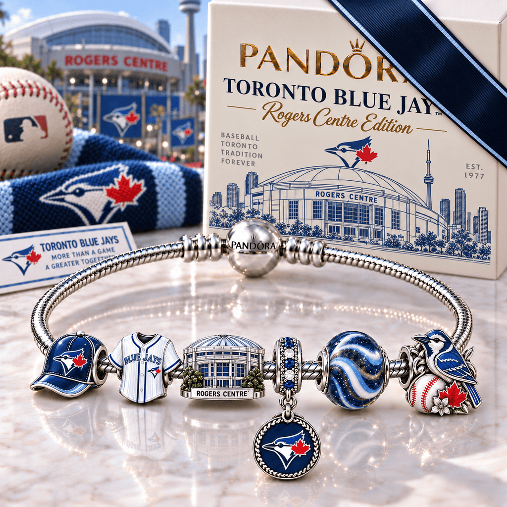 TBJ Silver Charm Bracelet Set NHVH