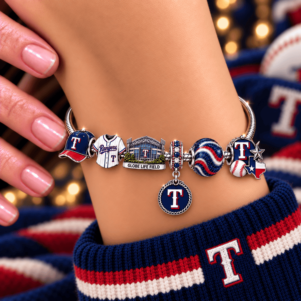 TXG Silver Charm Bracelet Set NHVH