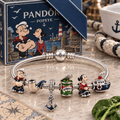 POPE Silver Charm Bracelet Set PTKL