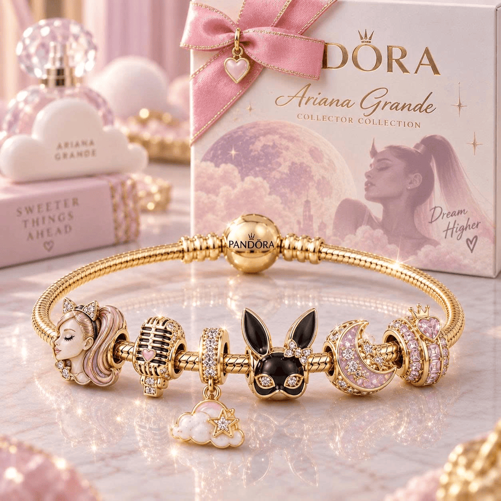 ARG Gold Charm Bracelet Set VTH