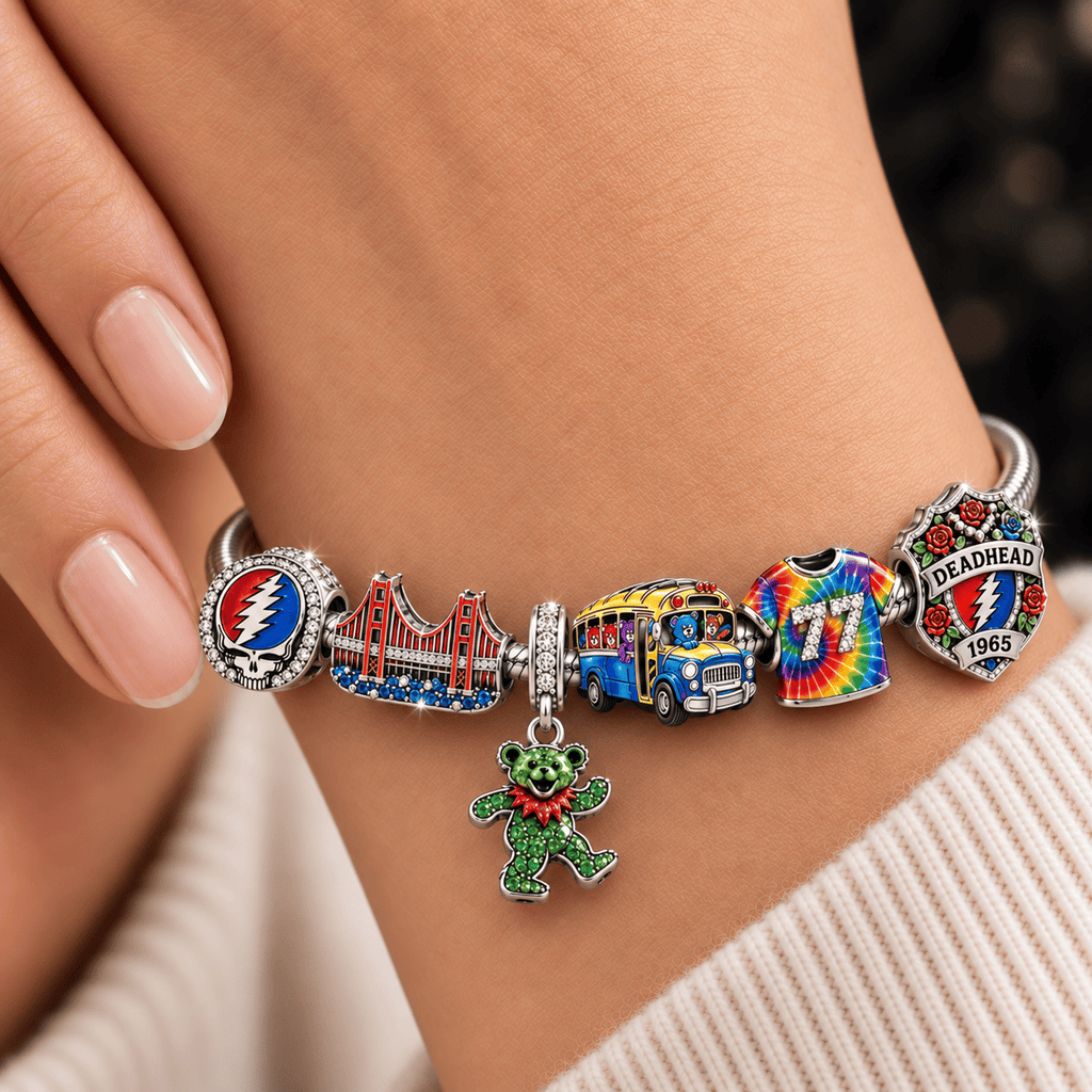 GRFD Silver Charm Bracelet Set NTVA