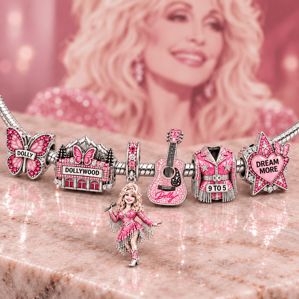 DLPT Silver Charm Bracelet Set NTVA