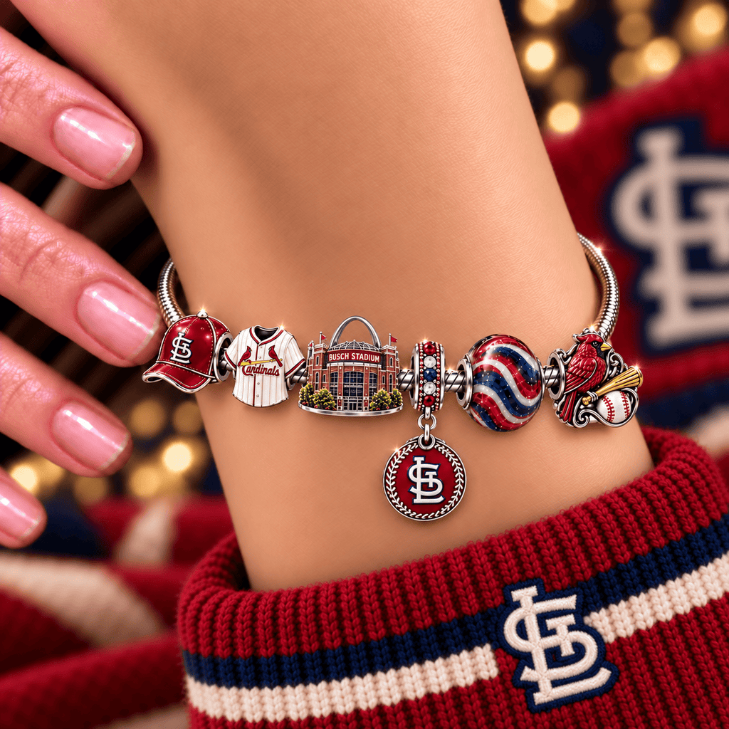SLVC Silver Charm Bracelet Set NHVH