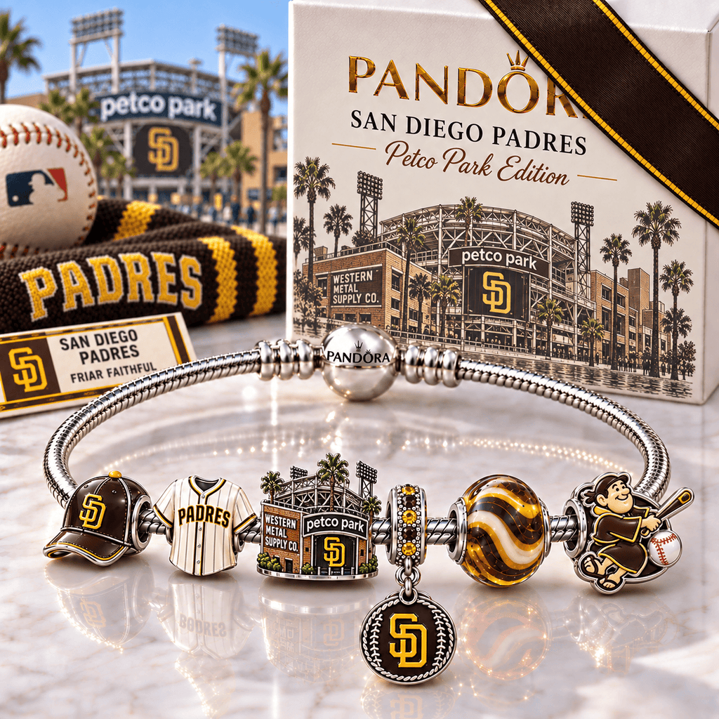 SDP Silver Charm Bracelet Set NHVH