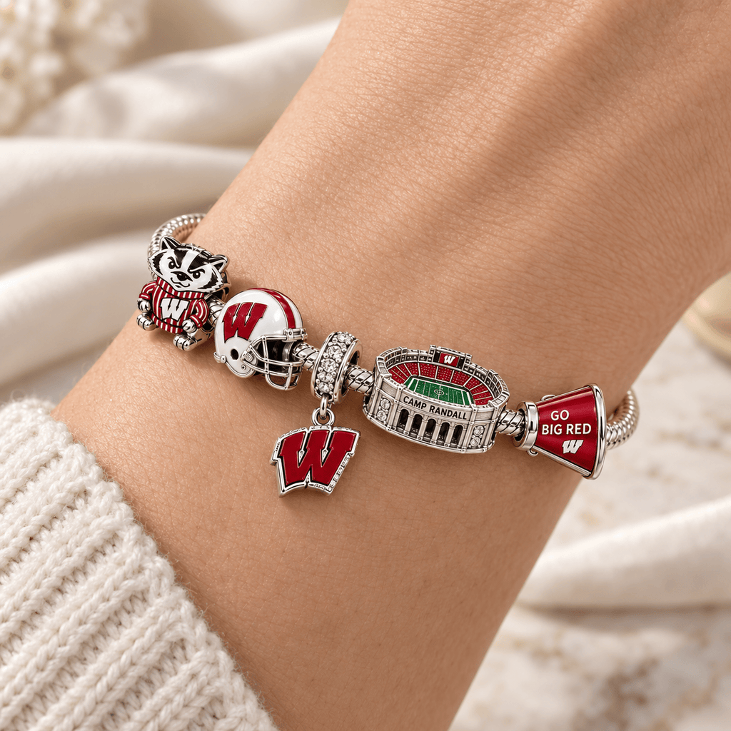 WBG Silver Charm Bracelet Set PTKL
