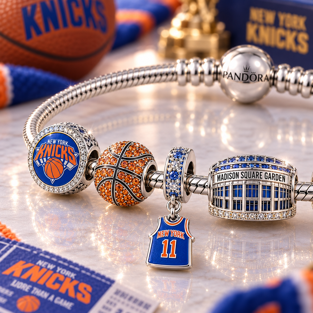 NYK Silver Charm Bracelet Set VTH