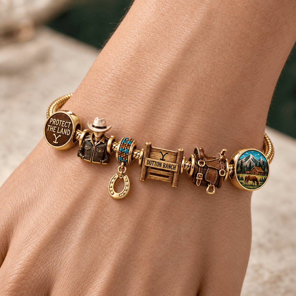 YLST Gold Charm Bracelet Set HQH