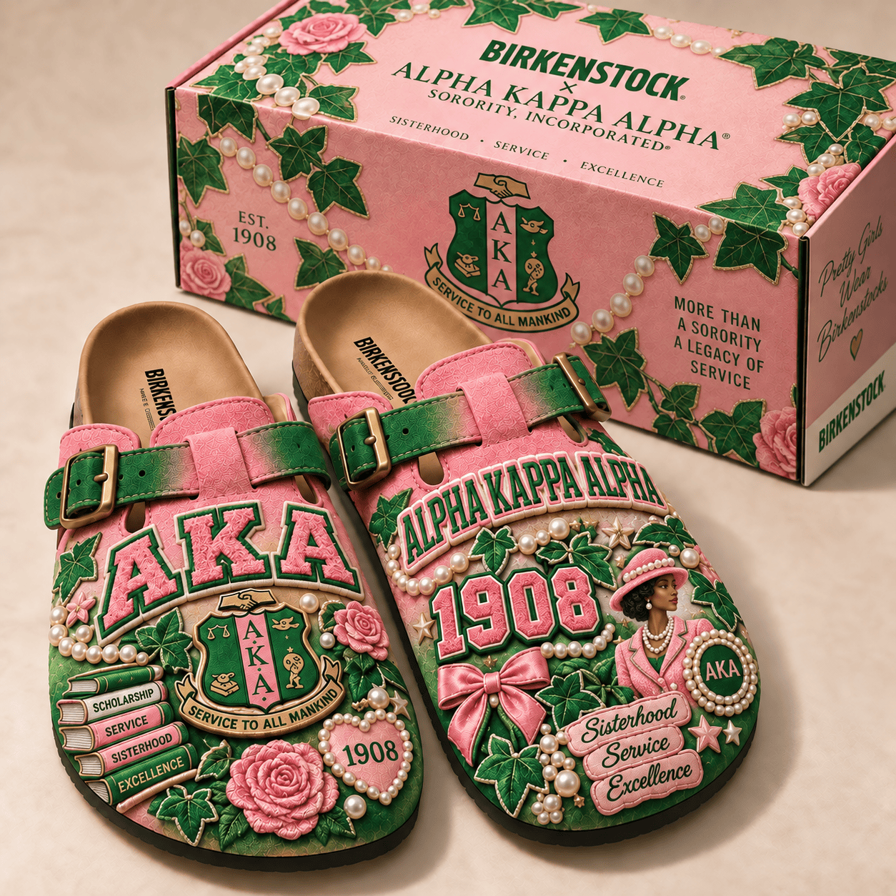 PREMIUM AKA MINK SUEDE CLOGS TTNL