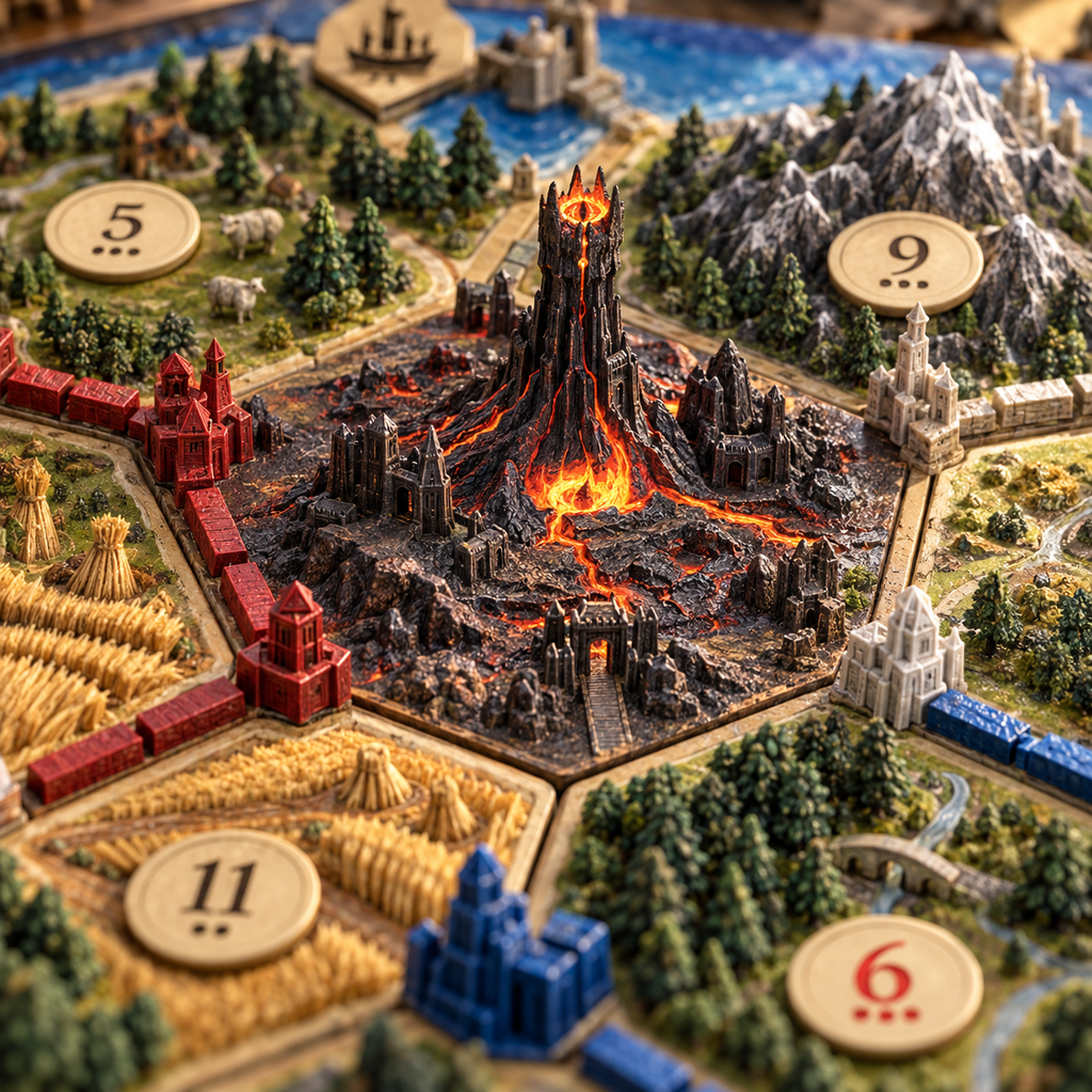LOTR Premium Strategy Board Game LNTH
