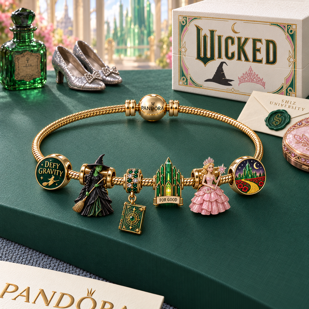WCKD Gold Charm Bracelet Set HQH