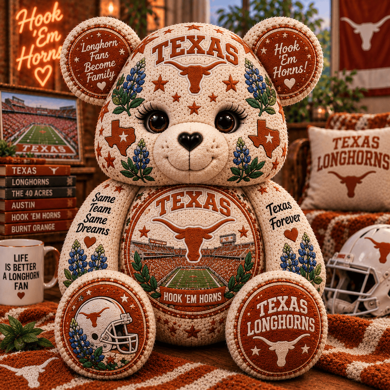 TLS Bear Custom Shaped Pillow