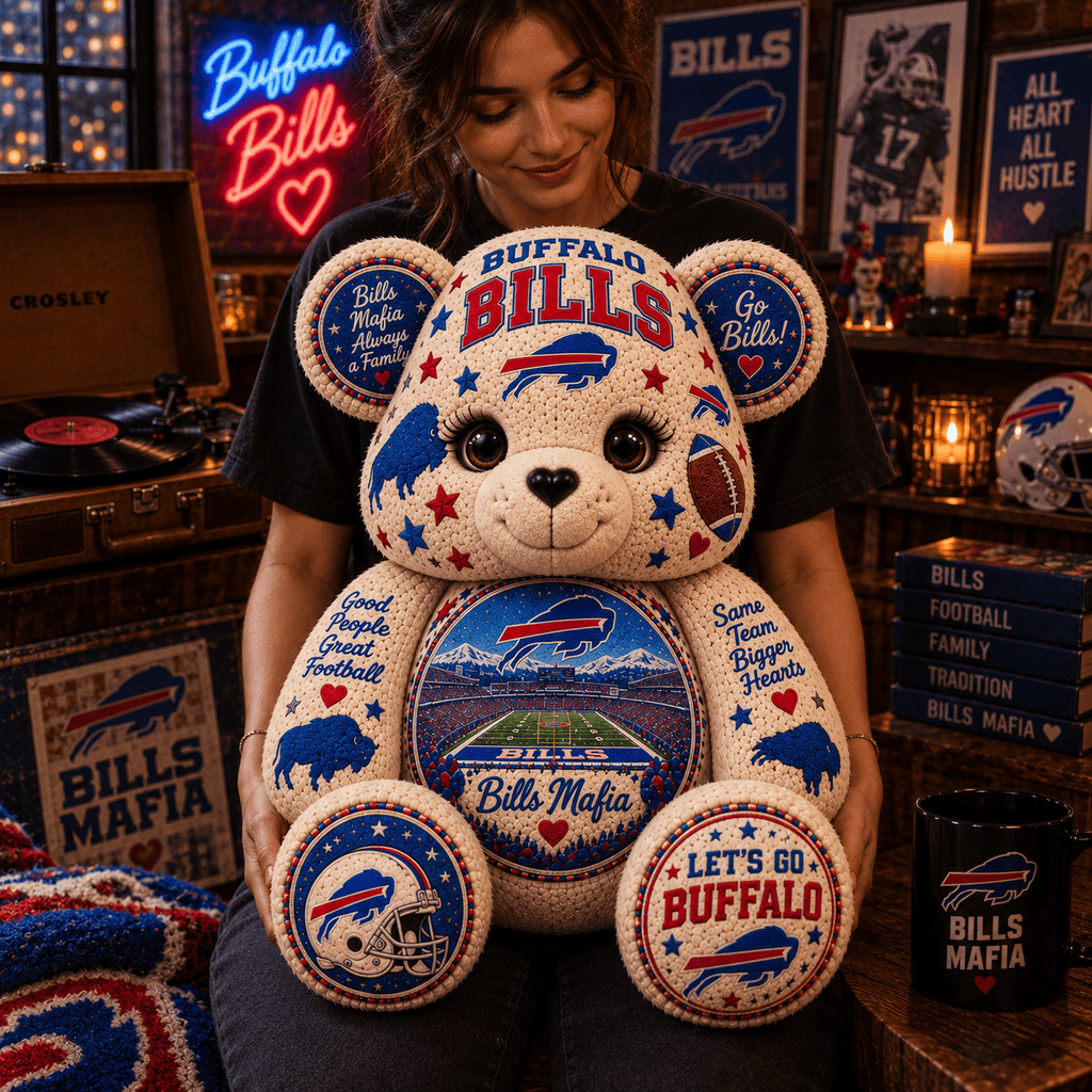 BFBL Bear Custom Shaped Pillow