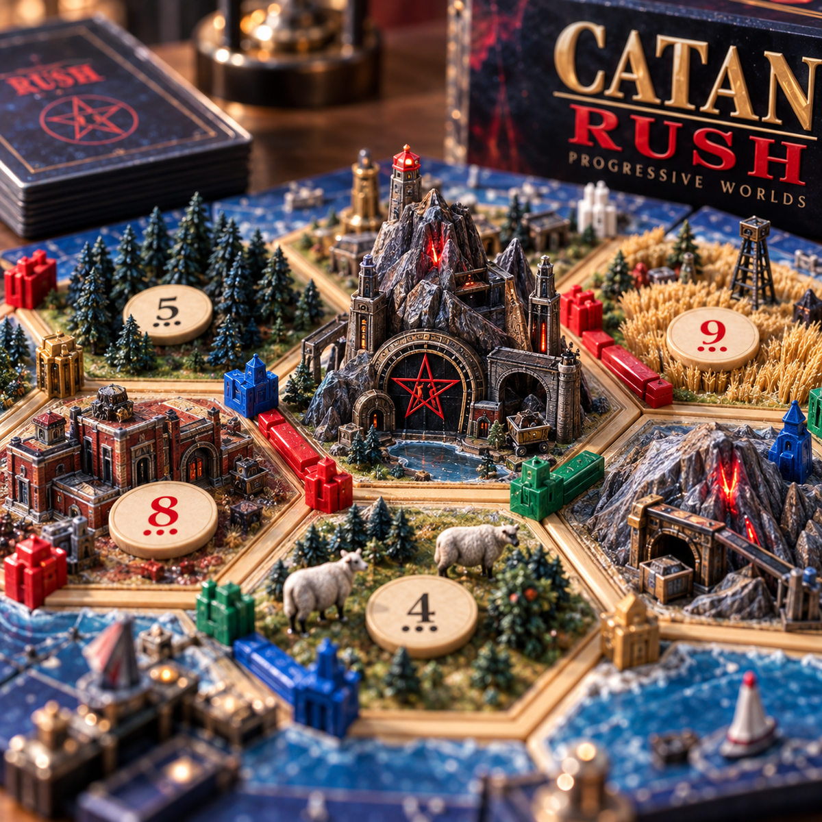 RSH Premium Strategy Board Game LNTH