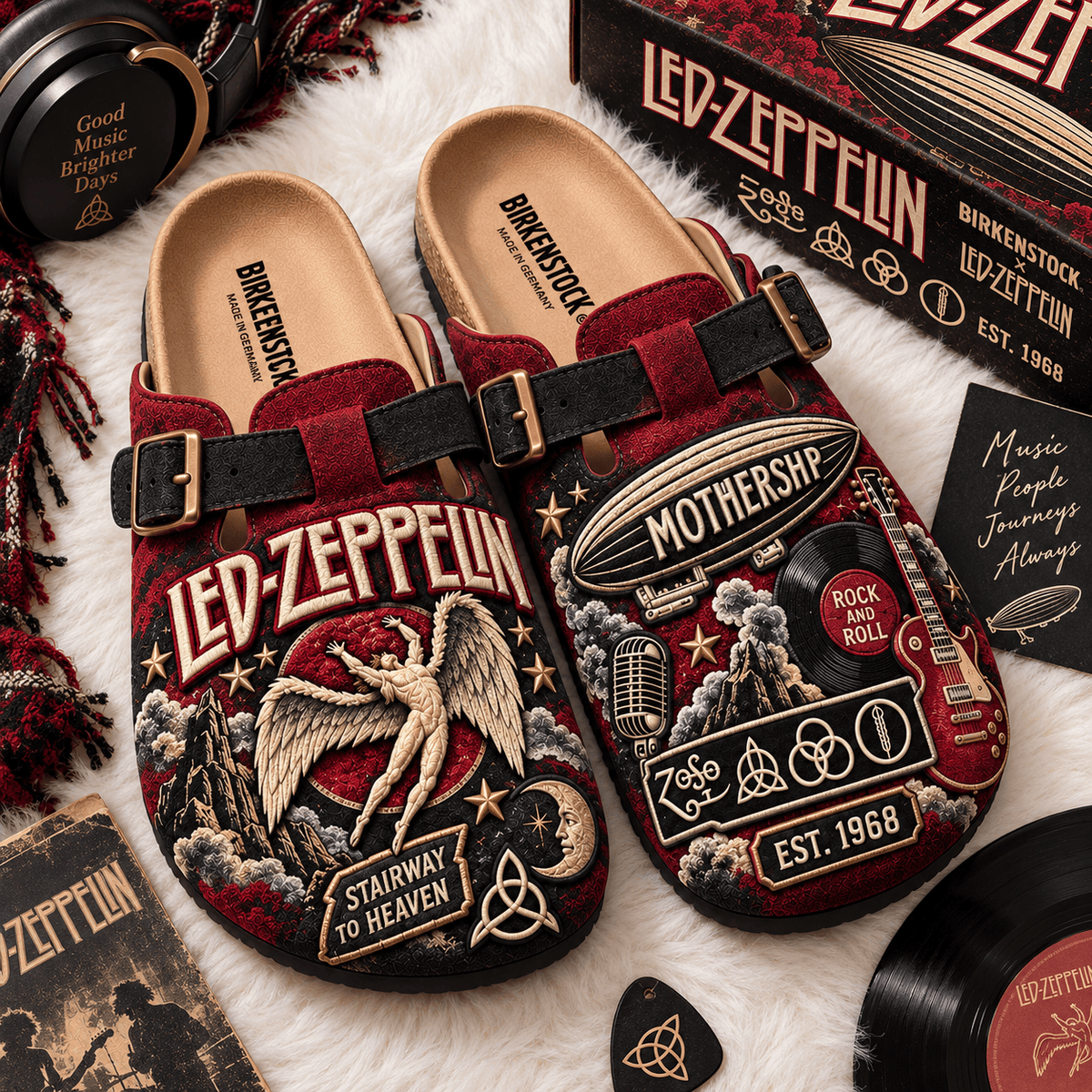 PREMIUM LZPL MINK SUEDE CLOGS TTNL