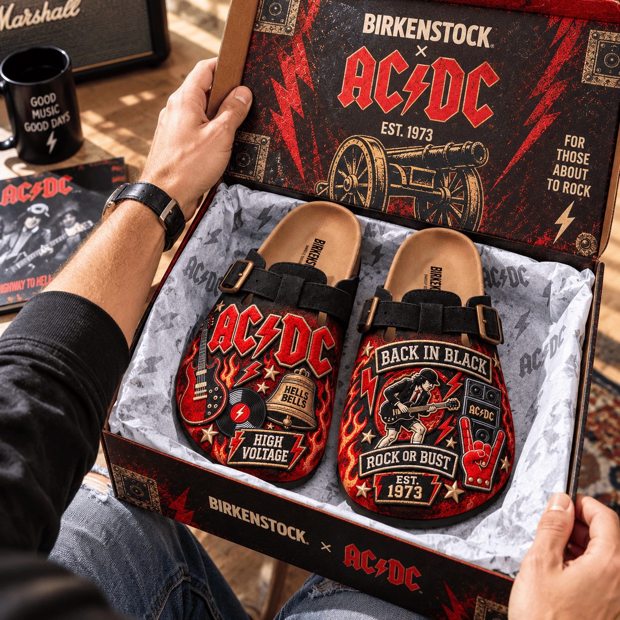 PREMIUM ADC MINK SUEDE CLOGS TTNL